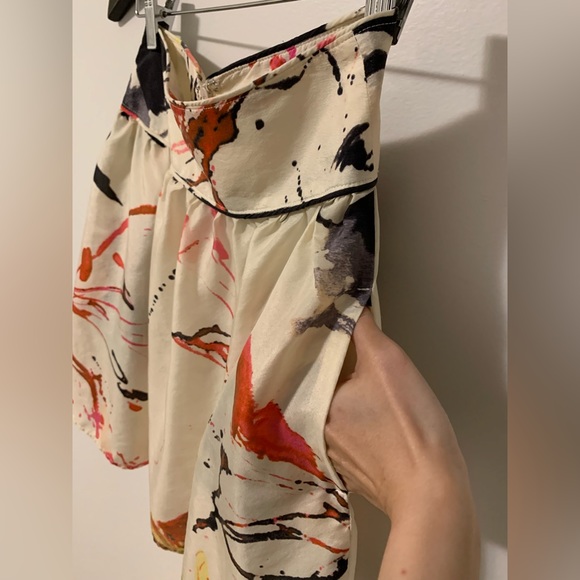 Rachel Mara - 100% Silk Short Skirt with Pockets - Picture 8 of 16